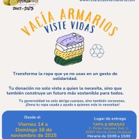 2025CARTEL-VACIA ARMARIOS- VISTE VIDAS-